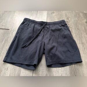 Mens xlarge stylus lounge shorts pocket blue gray color comfy sweat shorts